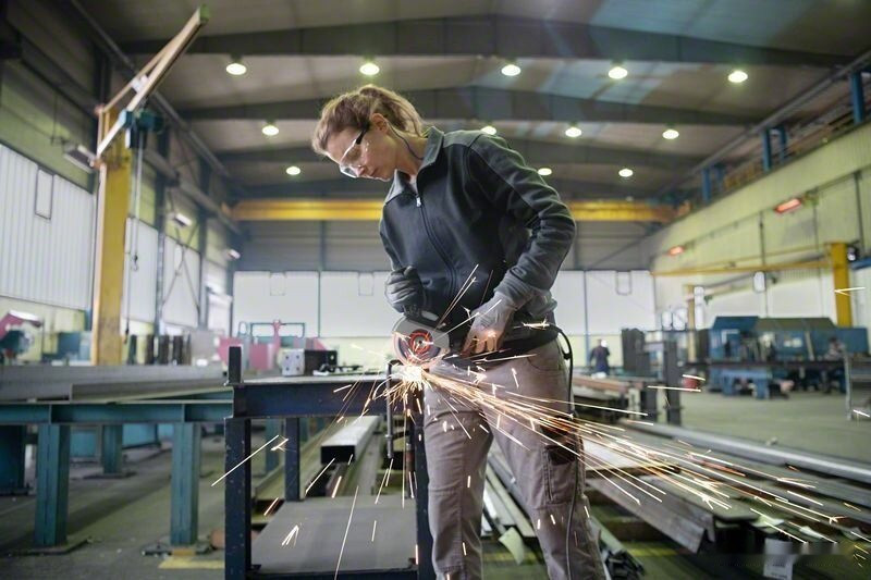 Угловая шлифмашина Bosch GWS 17-125 S Professional 06017D0300 Угловая шлифмашина Bosch GWS 17-125 S Professional 06017D0300