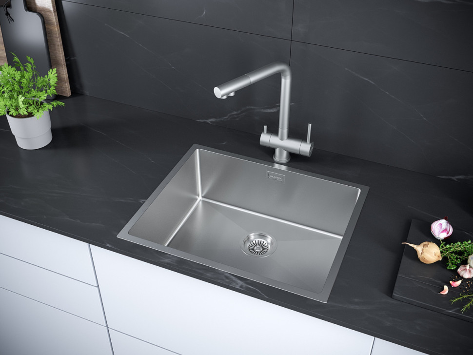 Кухонная мойка Paulmark PM215444-BS Кухонная мойка Paulmark PM215444-BS