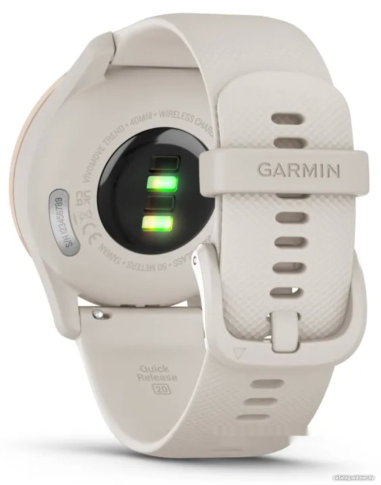 Гибридные умные часы Garmin Vivomove Trend (слоновая кость) Гибридные умные часы Garmin Vivomove Trend (слоновая кость)