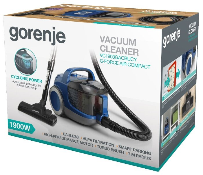 Пылесос Gorenje VC 1903 GACBUCY Пылесос Gorenje VC 1903 GACBUCY
