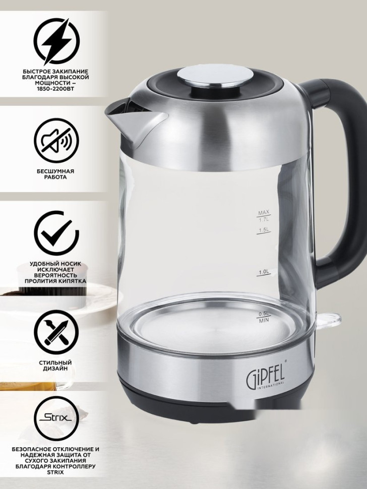 Электрический чайник Gipfel Etna 50966