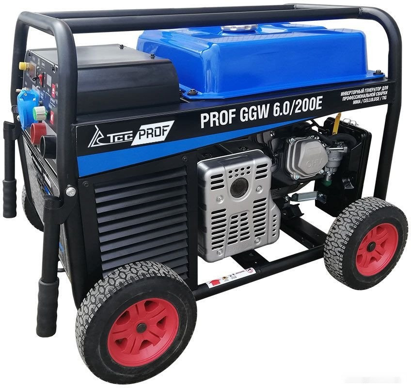 Генератор ТСС PROF GGW 6.0/200E (MMA/TIG/Cellulose)