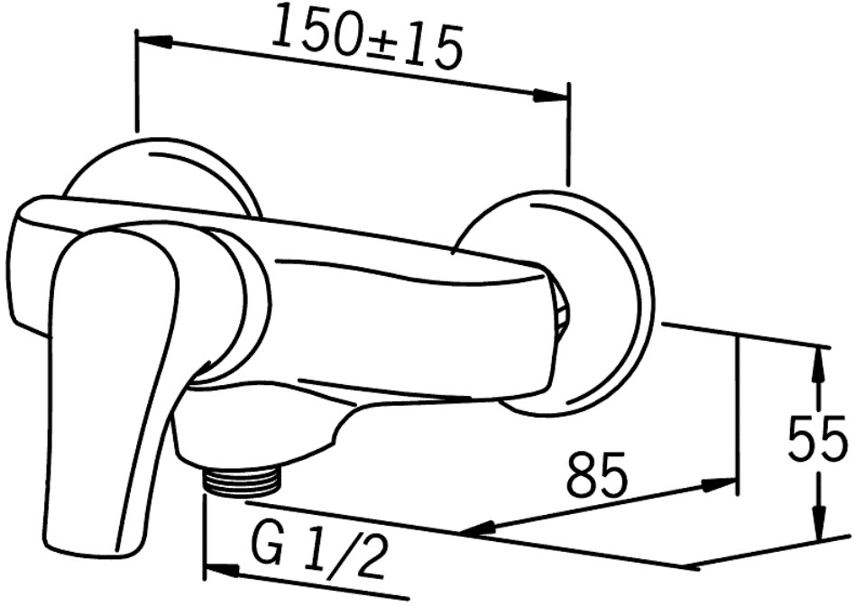 Смеситель Oras Saga 1960Y Смеситель Oras Saga 1960Y