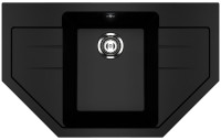 Кухонная мойка Ulgran U-609 (344 ультра-черный)