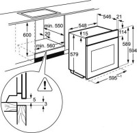 Духовой шкаф AEG BER455120B