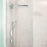 Смеситель Hansgrohe ShowerSelect Glass 15736400 (белый/хром)