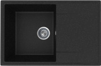 Кухонная мойка Practik PR-M 735-004 (черный оникс)