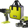 Дрель-шуруповерт Ryobi RDD18-2C52S 5133005522 (с 2-мя АКБ 2 Ач+5 Ач, сумка) Дрель-шуруповерт Ryobi RDD18-2C52S 5133005522 (с 2-мя АКБ 2 Ач+5 Ач, сумка)