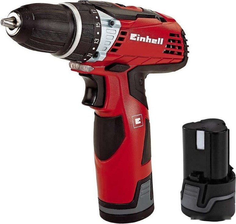 Дрель-шуруповерт Einhell TE-CD 12 Li 4513602 (с 2-мя АКБ, кейс)
