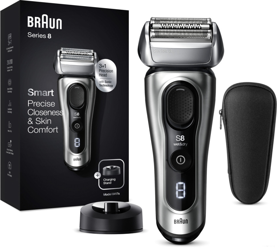 Электробритва мужская Braun Series 8 8417s