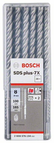 Сверло Bosch SDS-plus 7X 8x50x115