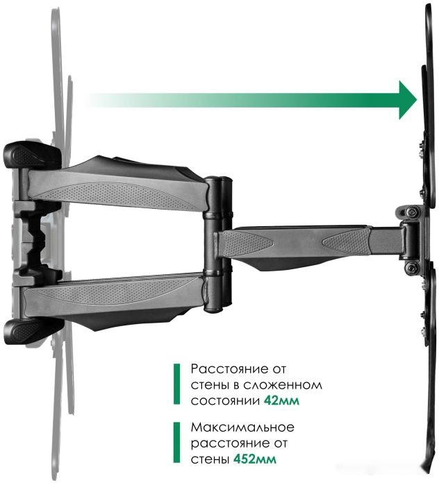Кронштейн Onkron M5 (черный) Кронштейн Onkron M5 (черный)