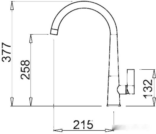 Смеситель Elleci Athena M73 Titanium Смеситель Elleci Athena M73 Titanium