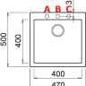 Кухонная мойка Elleci Quadra 102 Aluminium M79