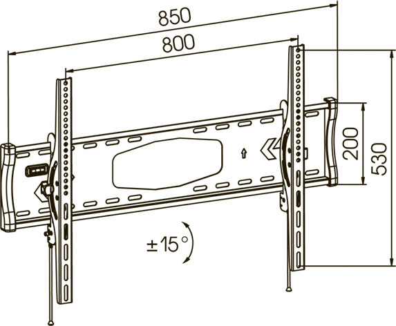 Кронштейн Kromax STAR-2 Кронштейн Kromax STAR-2