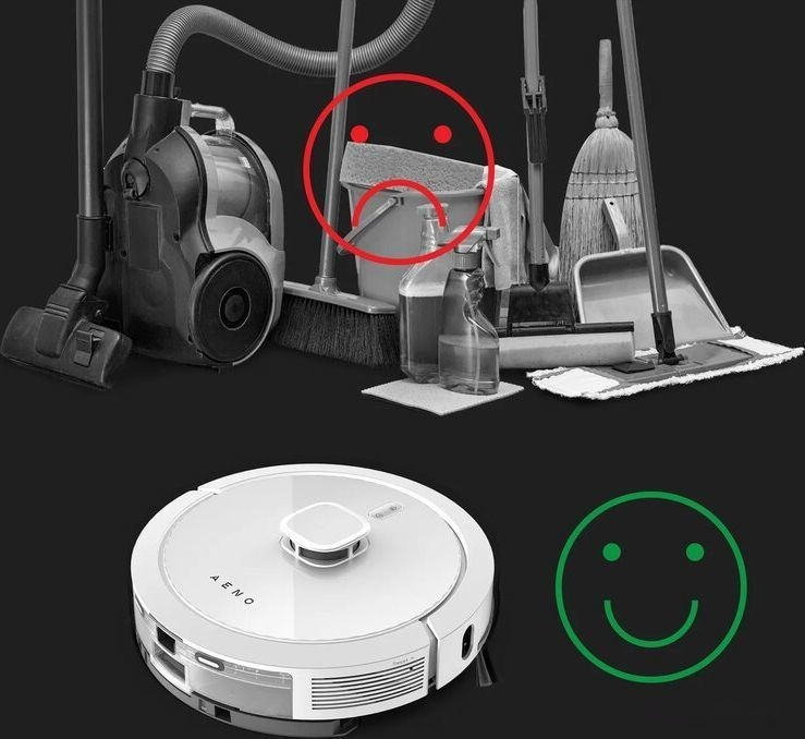 Робот-пылесос Aeno RC4S Робот-пылесос Aeno RC4S