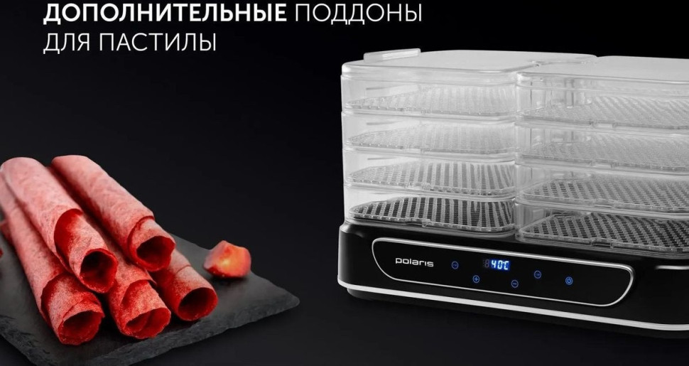 Сушилка для овощей и фруктов Polaris PFD 1206V Сушилка для овощей и фруктов Polaris PFD 1206V