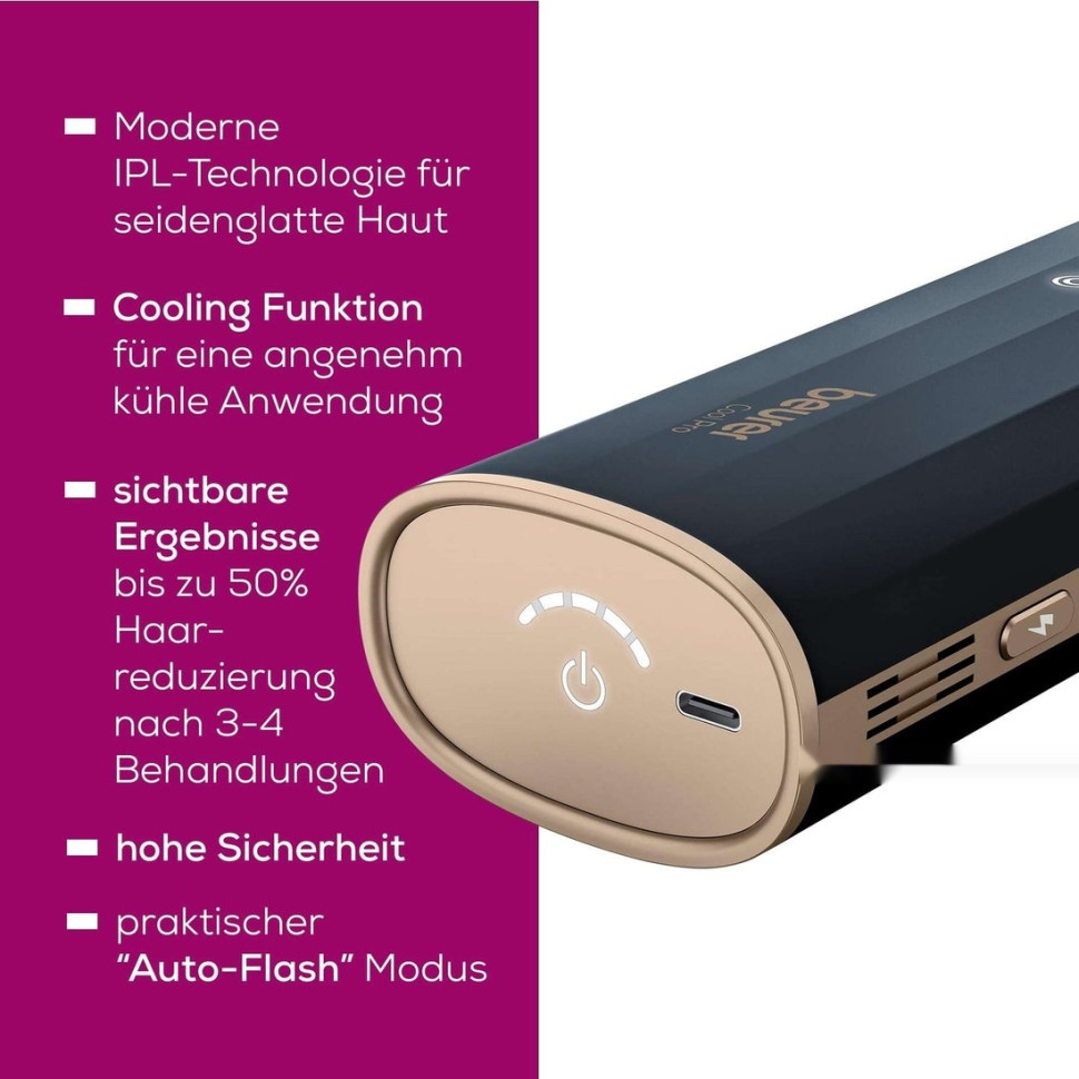 Фотоэпилятор Beurer IPL 7800 Cool Pro Фотоэпилятор Beurer IPL 7800 Cool Pro