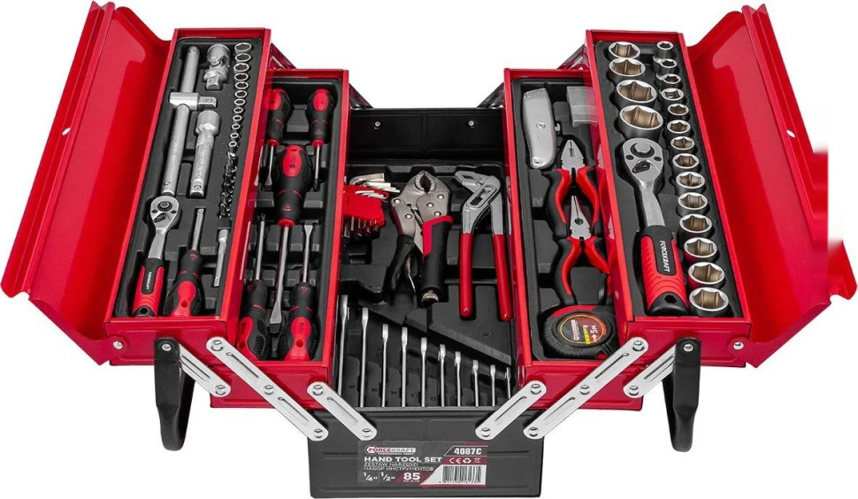 Универсальный набор инструментов ForceKraft FK-4087C (61965) Универсальный набор инструментов ForceKraft FK-4087C (61965)