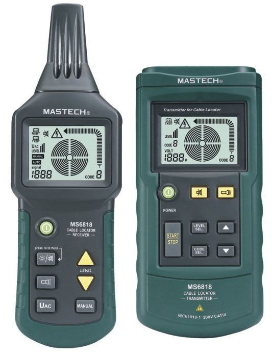 Детектор металла и электропроводки Mastech MS6818