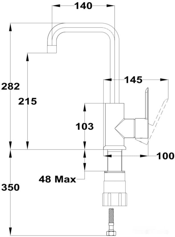 Смеситель Teka Petra 813766280