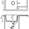 Кухонная мойка Tolero R-112 (коричневый)