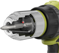 Дрель-шуруповерт Ryobi R18DD7-220S 5133004533 (с 2-мя АКБ, сумка)