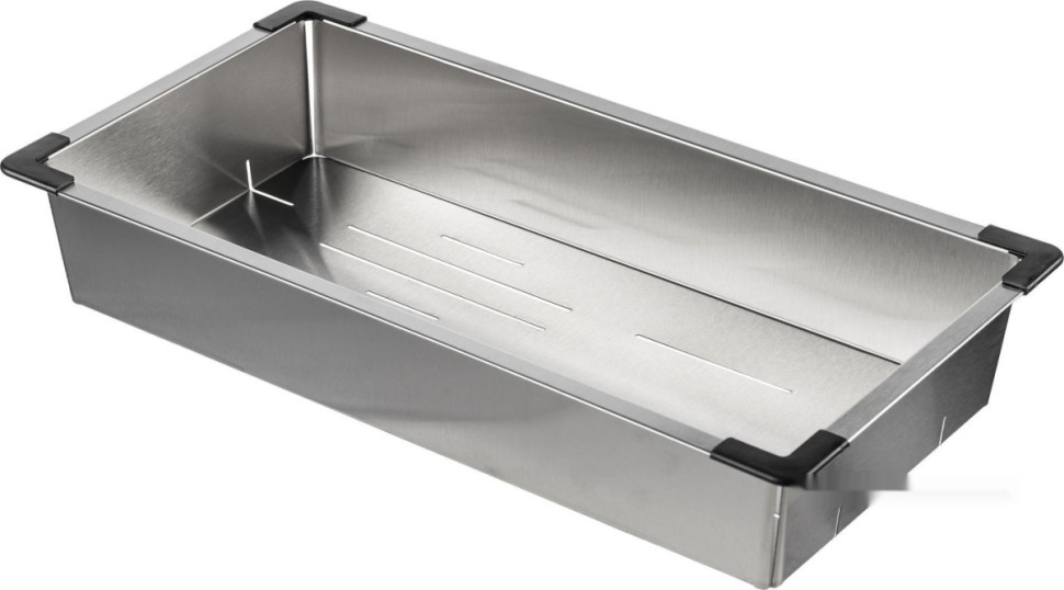 Кухонная мойка Saniteco 5050 PVD (с сифоном, дозатором и коландером) Кухонная мойка Saniteco 5050 PVD (с сифоном, дозатором и коландером)