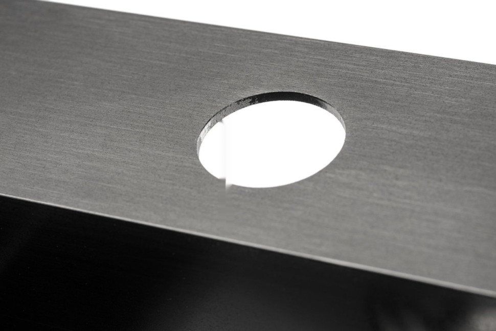 Кухонная мойка Saniteco 5050 PVD (с сифоном, дозатором и коландером) Кухонная мойка Saniteco 5050 PVD (с сифоном, дозатором и коландером)