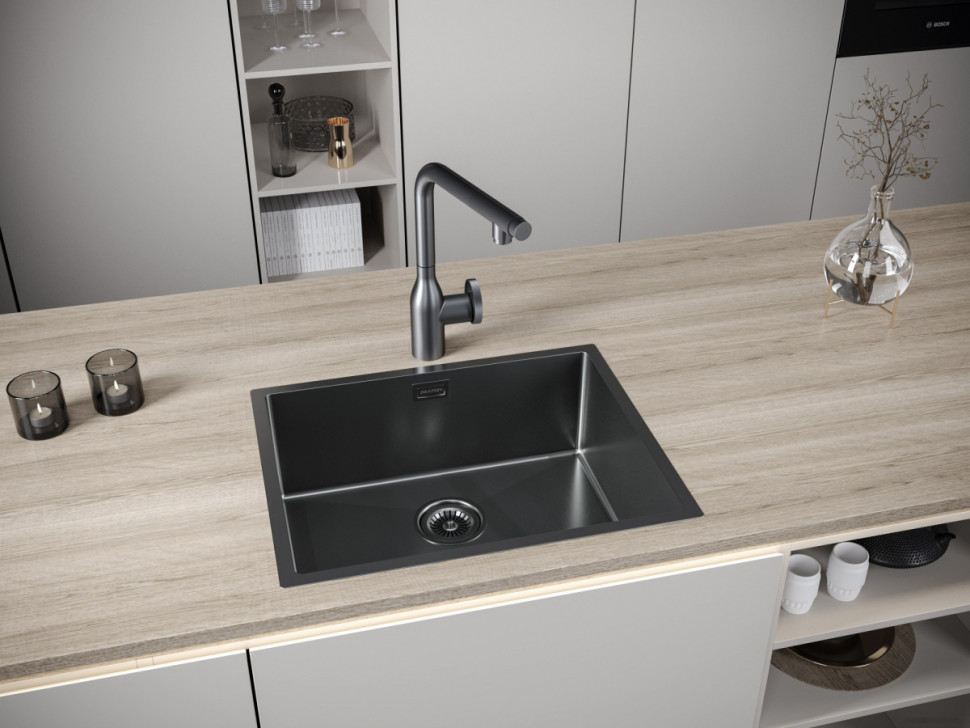 Кухонная мойка Paulmark PM215444-GM Кухонная мойка Paulmark PM215444-GM