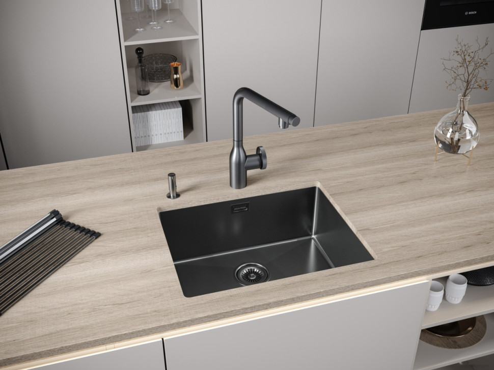 Кухонная мойка Paulmark PM215444-GM Кухонная мойка Paulmark PM215444-GM