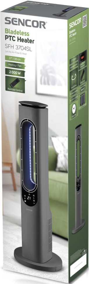 Тепловентилятор Sencor SFH 3704SL Тепловентилятор Sencor SFH 3704SL