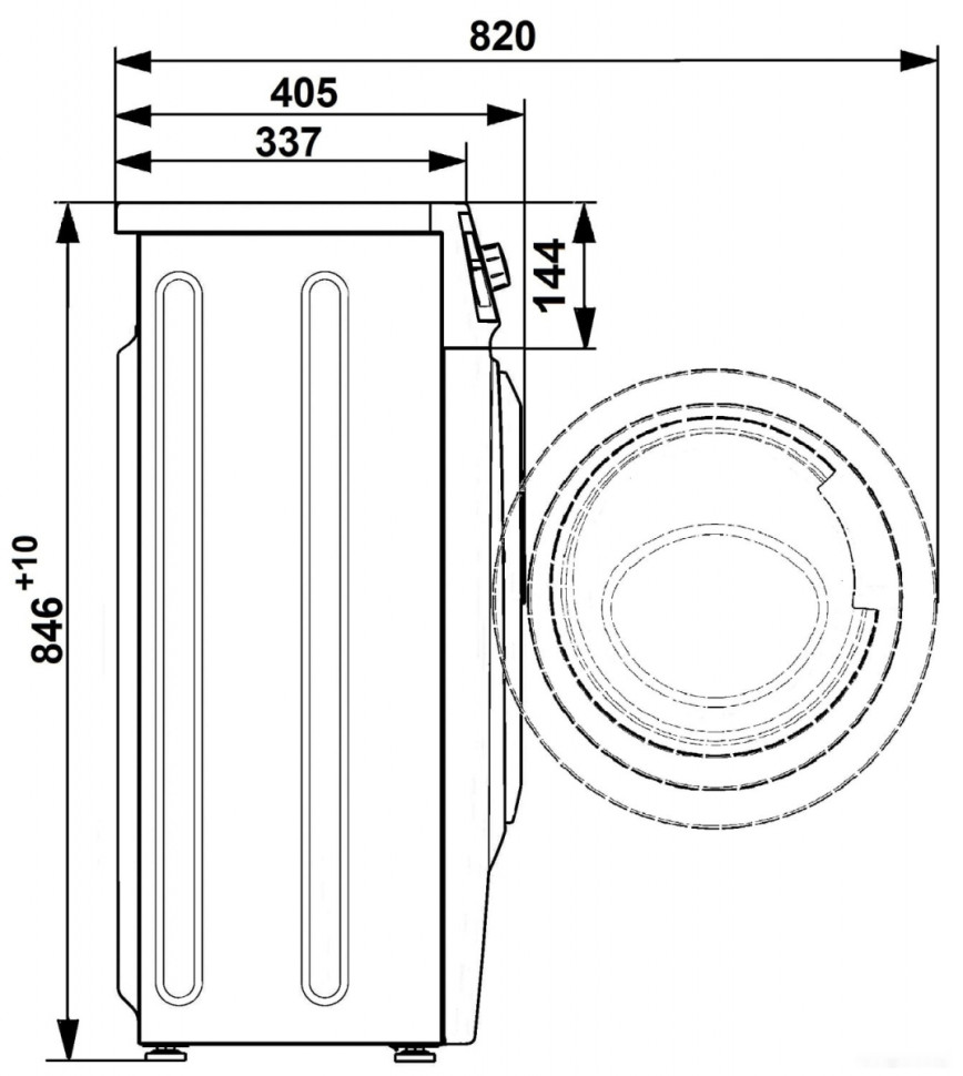 Стиральная машина ATLANT СМА 40М109-00