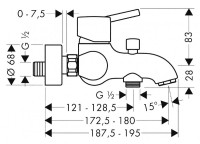 Смеситель Hansgrohe Talis S 32420000