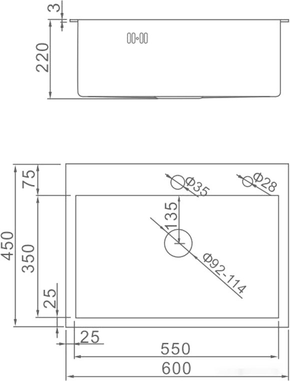 Кухонная мойка Gerhans K36045 (сатин) Кухонная мойка Gerhans K36045 (сатин)