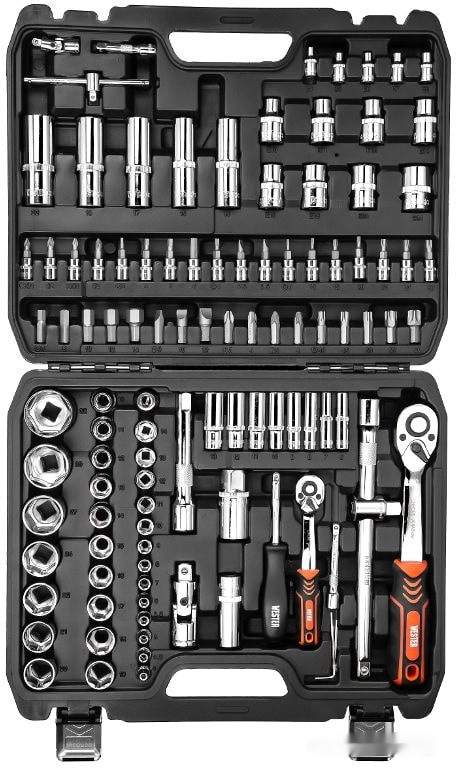 Универсальный набор инструментов Wester WT108 (108 предметов)