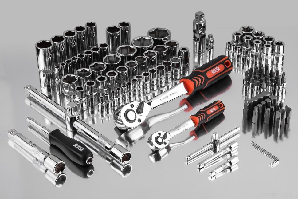 Универсальный набор инструментов Wester WT108 (108 предметов)