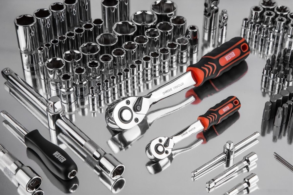 Универсальный набор инструментов Wester WT108 (108 предметов)