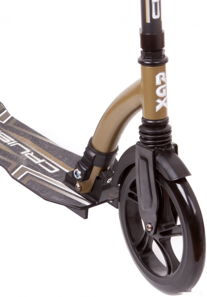 Самокат RGX Cruiser (черный/золотой) Самокат RGX Cruiser (черный/золотой)
