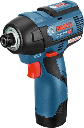 Ударный винтоверт Bosch GDR 12V-110 Professional 06019E0005 (с 2-мя АКБ, кейс)