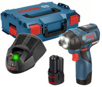 Ударный винтоверт Bosch GDR 12V-110 Professional 06019E0005 (с 2-мя АКБ, кейс)