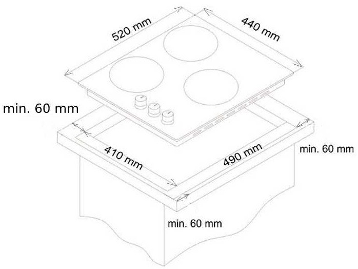 Варочная панель Simfer H45V30B400 Варочная панель Simfer H45V30B400