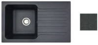 Кухонная мойка БелЭворс Styl L (черный, без сифона)