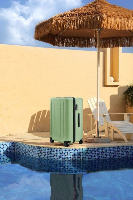 Чемодан-спиннер Ninetygo Danube MAX Luggage 24" (зеленый) Чемодан-спиннер Ninetygo Danube MAX Luggage 24" (зеленый)