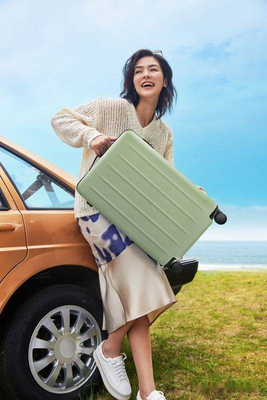 Чемодан-спиннер Ninetygo Danube MAX Luggage 24" (зеленый) Чемодан-спиннер Ninetygo Danube MAX Luggage 24" (зеленый)