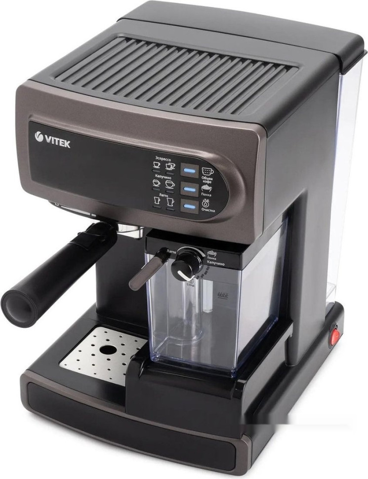 Рожковая кофеварка Vitek VT-1517 SR Рожковая кофеварка Vitek VT-1517 SR