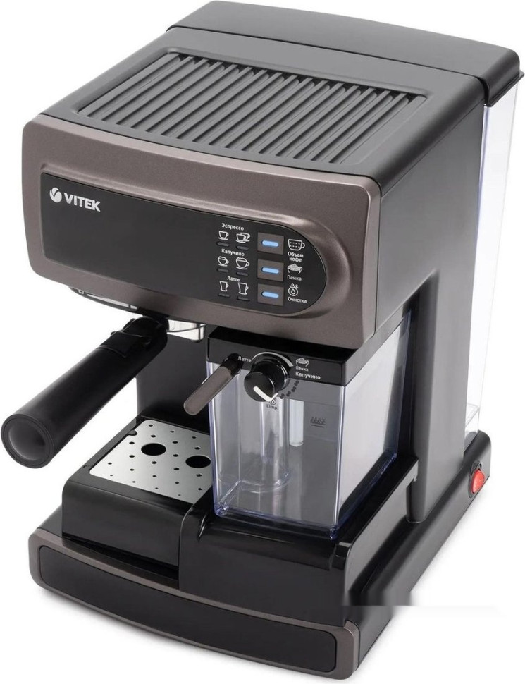 Рожковая кофеварка Vitek VT-1517 SR Рожковая кофеварка Vitek VT-1517 SR