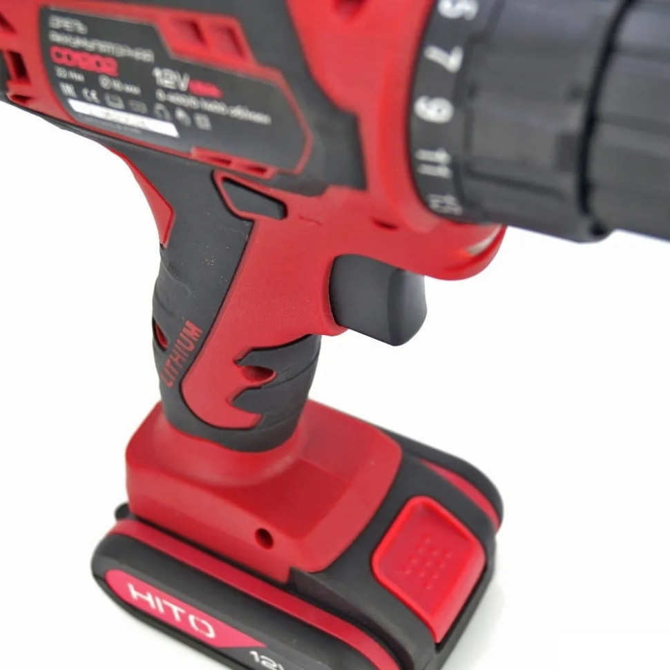 Дрель-шуруповерт HITO CD1202 (с 2-мя АКБ) Дрель-шуруповерт HITO CD1202 (с 2-мя АКБ)