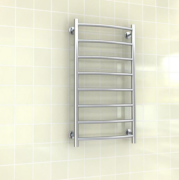 Полотенцесушитель Ростела Соната нижнее подключение 1" 4 перекладины 60 см Полотенцесушитель Ростела Соната нижнее подключение 1" 4 перекладины 60 см