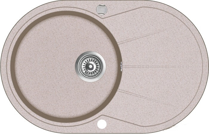 Кухонная мойка AquaSanita Clarus SR101AW beige 110